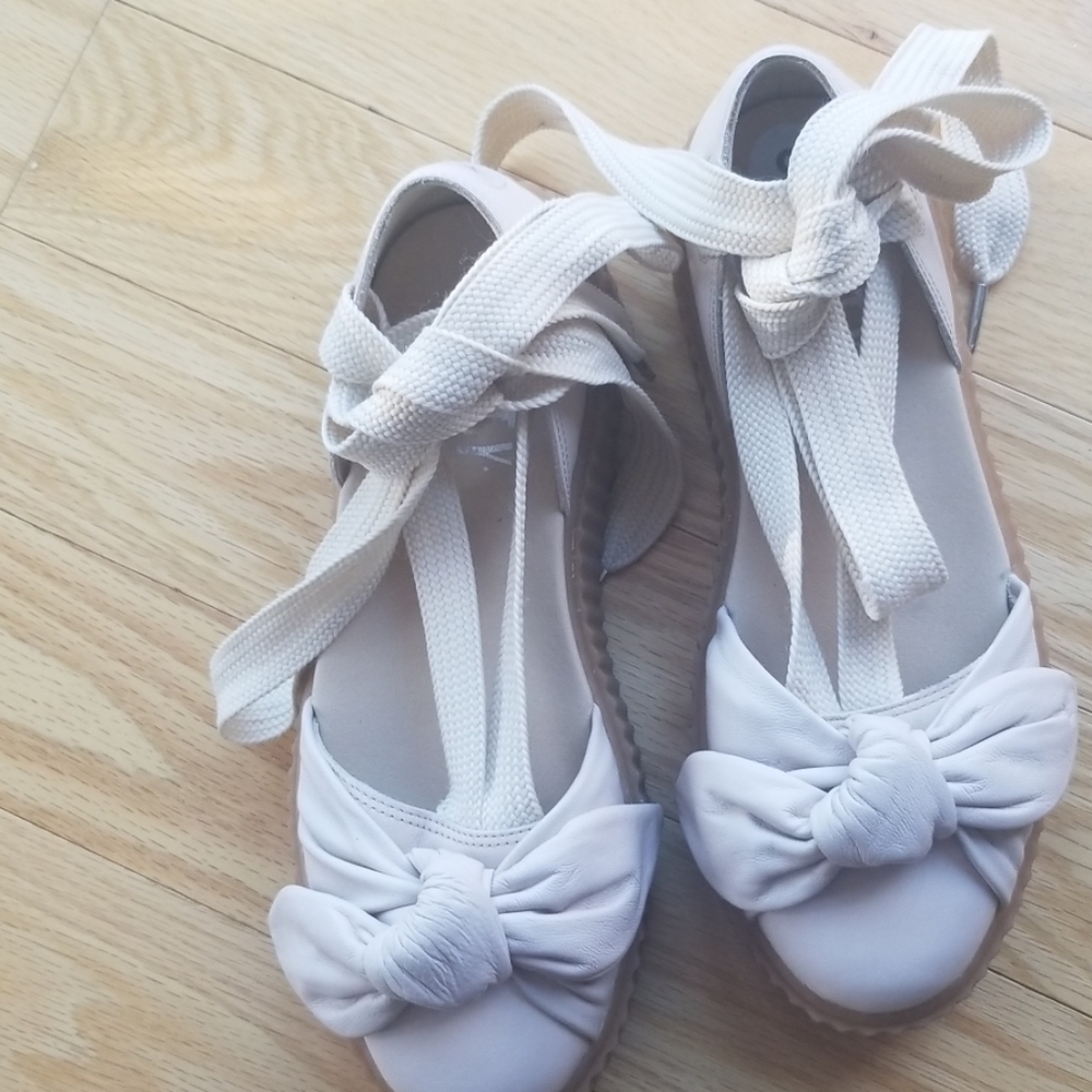 Fenty puma by Rihanna bow creeper platform… - Picture 3 of 8